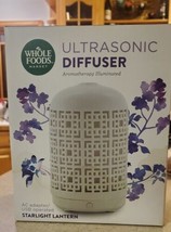 Aromatherapy Whole Food Ultrasonic Starlight Lantern Oil Diffuser Adapter USB - £35.03 GBP