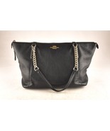 *Coach Black Leather Tote Bag - $81.62