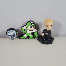 Funko Pop Lot Mega Man 8 Bit Figure Hyper Bomb Dryden Voss Bobblehead Pocket Pop - £9.00 GBP