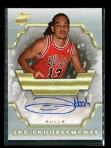 2007-08 SPx Endorsement Joakim Noah E-JN Rookie Auto RC Chicago Bulls Basketball - £27.25 GBP