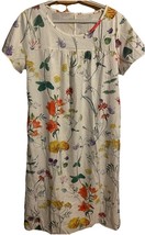 Floral Printed Maxi Dress Women Short Sleeved Round Neck Printed  With P... - $26.91 CAD