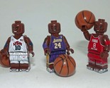 Minifigure Custom Toy Kobe Bryant memorial Basketball set 2 set - $15.80