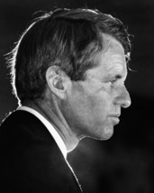 Side portrait of Senator Robert F. Kennedy RFK 1968 New 8x10 Photo - £7.04 GBP