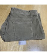 Eddie Bauer Pants Womens 14 Brown Corduroy Curvy Boot Cut Retro Y2K - $331.40 MXN