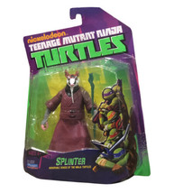 2012 Playmates Toys Splinter Teenage Mutant Ninja Turtles Action Figure New - £47.38 GBP