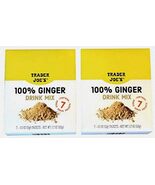 2-Box Trader Joe&#39;s 100% Natural Ginger Drink Mix 7-0.5oz (15g) Packets. - €16,15 EUR