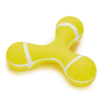 ZA Triple Knob Squeaky Tennis Ball Toy - 6.75in Fun Fetching Delight - $16.46