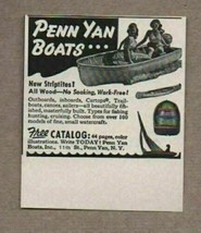 1954 Print Ad Penn Yan Boats All-Wood Striptite Penn Yan,NY - £6.71 GBP