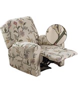 Crfatop Printed Recliner Cover With Pockets Single Reclining Slipcover, 28 - $842.21 MXN
