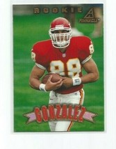 Tony Gonzalez (Kansas City Chiefs) 1997 Pinnacle Rookie Football Card #163 - £3.89 GBP