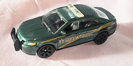 Matchbox mbx heroic rescue ford police interceptor Marshall - green  201... - $7.99