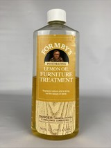 Formbys Penetrating Lemon Oil Wood Furniture Treatment 16oz 50% Full - $446.58 MXN