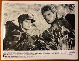 *MacGYVER (1985) Richard Dean Anderson &amp; His Lost Love, Elyssa Davalos P... - $20.00