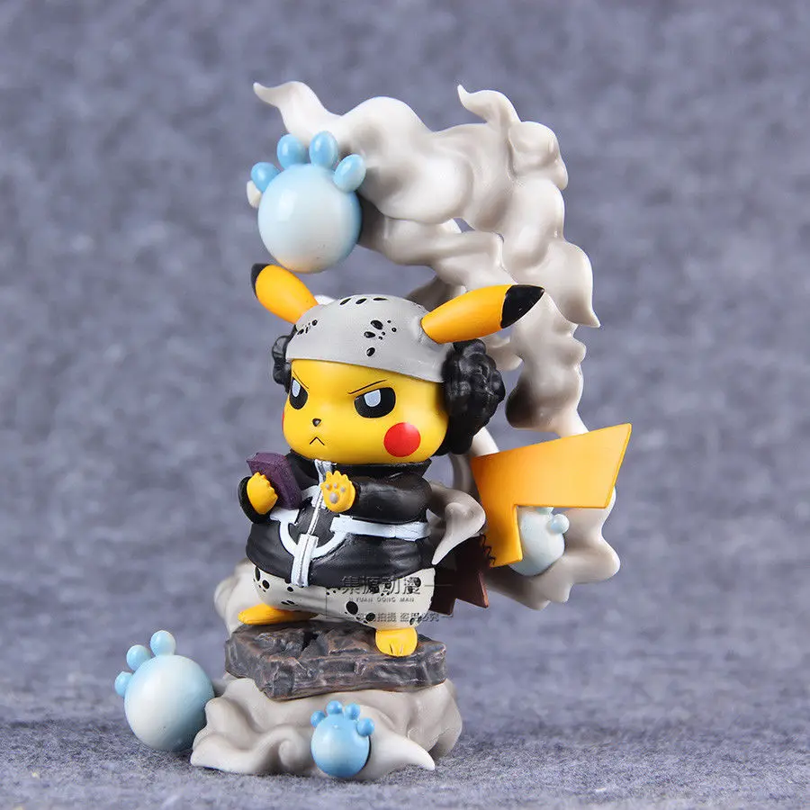Play PVC 4&quot;  Anime Action Figure Pikachu CosPlay Shichibukai Bartholemew Kuma PX - £56.02 GBP