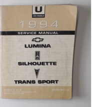 1994 Lumina Silhouette Trans Sport  Factory Service Repair Manual Van 2 ... - $9.91