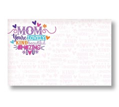 50 Blank Beautiful Mom Enclosure Cards and Envelopes For Gifts Flowers Messages - £15.59 GBP