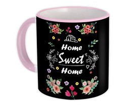 Home Sweet Home : Gift Mug Garden Flowers Decor For Her Feminine - £12.78 GBP