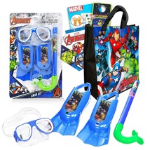 Marvel Avengers Swim Set Bundle For Toddlers, Kids, Boys, Girls - Avengers Snork - £26.16 GBP