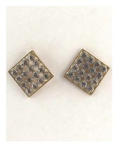 New Women&#39;s Rhinestone Diamond Shaped Earrings - £6.33 GBP