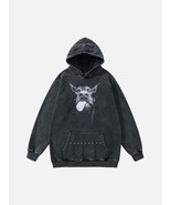 Dark Series Doberman Print Hip-hop Old Hoodie - €43,36 EUR