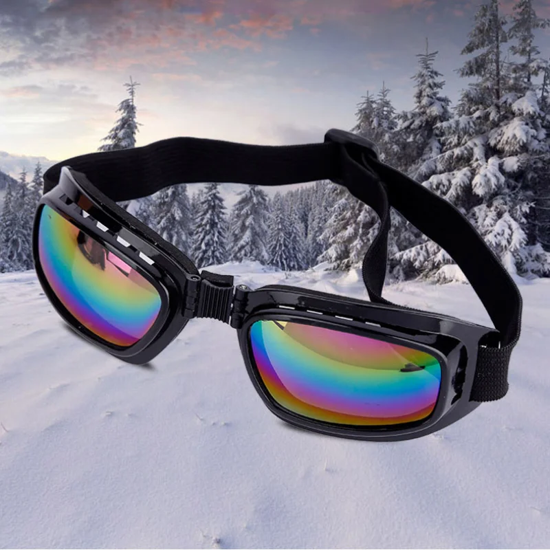 Motorcycle Glasses Motocross Sunglasses Sports Ski Goggles Windproof Dustproof - £11.27 GBP