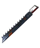 Munetoshi 39.5" Foam Black Chain Hammer Angel Sword 40k Space Replica Ma... - $32.65