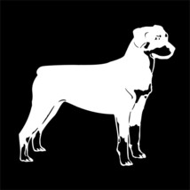 ROTTWEILER Dog Decal For Pet Car or Truck Bumper Sticker or Windshield W... - £7.86 GBP