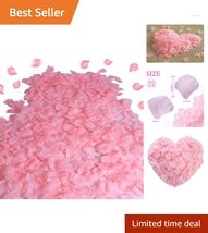 Romantic 1500PCS Pink Silk Rose Petals for Weddings, Engagements &amp; Events - $19.75