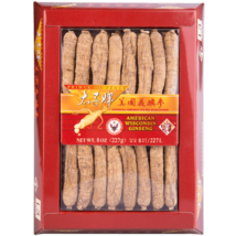 Prince of Peace Wisconsin American Ginseng Medium Large Long Roots, 8 oz - £165.41 GBP