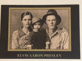 Elvis Presley Postcard Elvis With Vernon And Gladys - $3.46