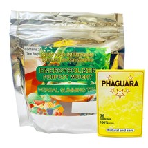 Energybolizer Weight Slimming Tea Pineapple Orange Mandarin + Phaguara Caps - £39.04 GBP