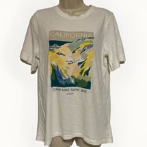 Athleta Oversized T Shirt Womens Size S Small SP California Camp Hike Sw... - £16.80 GBP