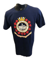 MENS Vintage T-Shirt Tribal Class Destroyers Toronto Reunion XL Canada Navy - $11.51