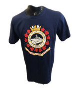 MENS Vintage T-Shirt Tribal Class Destroyers Toronto Reunion XL Canada Navy - $11.51