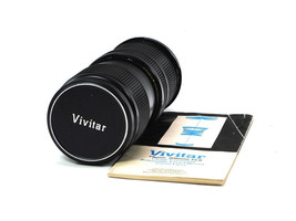 Vivitar Lens 58mm 75-205mm f/3.8 Close Focusing Automatic Fixed Mount Zoom AS IS - £7.82 GBP