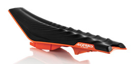 Acerbis X-Seat Black/Orange-Soft 2449745229 - $199.95
