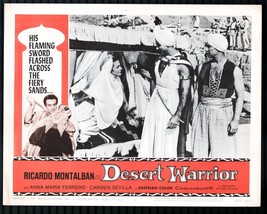 Desert Warrior 11&quot;x14&quot; Lobby Card #6 Ricardo Montalban Carmen Sevilla - £38.32 GBP