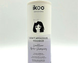 Ikoo Don&#39;t Apologize Volume Conditioner For Thin,Brittle Hair 33.8 oz - £27.79 GBP