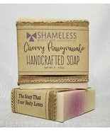 Organic Cherry Pomegranate Shea Butter Soap(Vegan)(Cruelty-Free) 4.5oz - $9.50