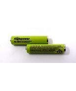PANASONIC GENUINE N4DHYYY00008 NI-MH 1.2V 400MAH (2 PC) AAA PHONE BATTER... - $16.48