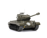 M26 Pershing 2nd Armored Div. 1945 - Display Case 1/43 Scale Diecast Tan... - $49.49