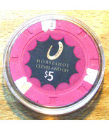 $5. Horseshoe Casino Chip - Cleveland, Ohio - 2012 - $7.69