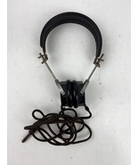Vintage WWII Field Gear Headphones - Brush - Made in USA - Untested - $35.67 CAD