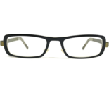 Lindberg Eyeglasses Frames 1016 AB10 Black Green Rectangular Acetanium 5... - $255.81
