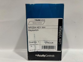 Acuity NPODA KEY WH Keyswitch 276CUX Sensor Switch Low Voltage - $145.00