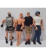 4 Vintage Gi Joe 1996 Hasbro Pawtucket, RI 12&quot; Military Figures - $29.70