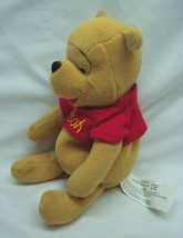 Walt Disney Store Winnie The Pooh Bear 7&quot; Bean Bag Stuffed Animal Toy - £11.67 GBP