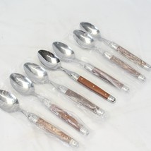 Sabatier Lauguoile - Rosewood Lauguile Oval Soup Spoons 8 1/2&quot; Lot of 7 ... - €58,29 EUR
