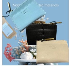 Margot New York Emmy Small Zip Top Genuine Leather Card Holder Wallet. Pick - $29.97