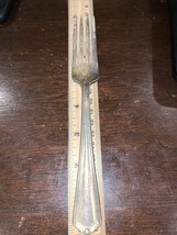 ANTIQUE,VINTAGE Collectible FORK 7&quot; EXTRA SILVER PLATE - ALBERT PICK &amp; C... - $2.99
